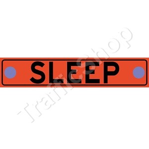 Autobord SLEEP zuignap 50x10cm